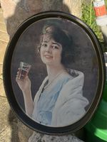 Vintage Coca Cola Serviertablett aus den 1950er