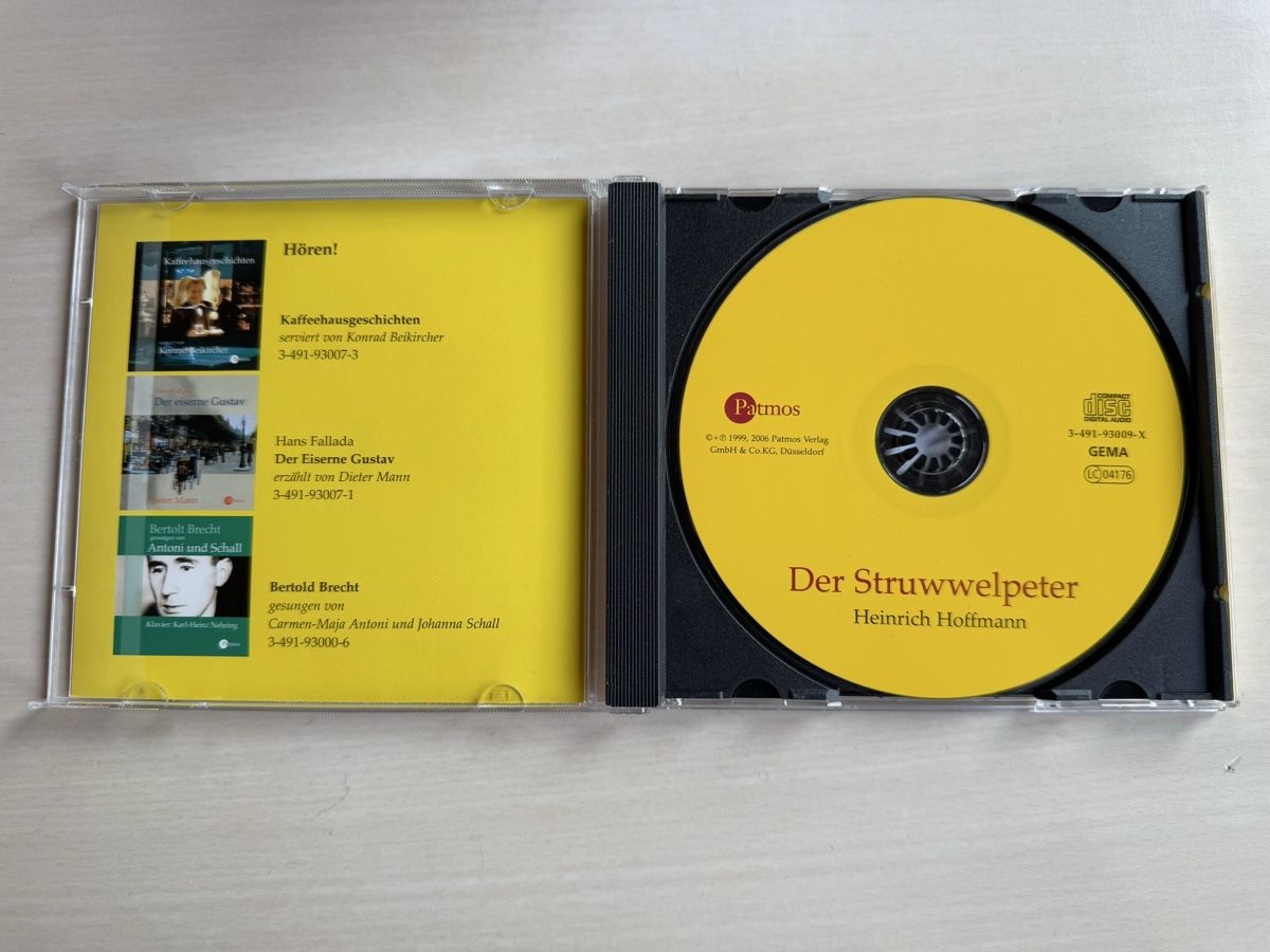 CD: CD: Der Struwwelpeter - Heinrich Hoffmann - Top Zustand! – Usato da Oberried Brienz venduto da Chyara 2