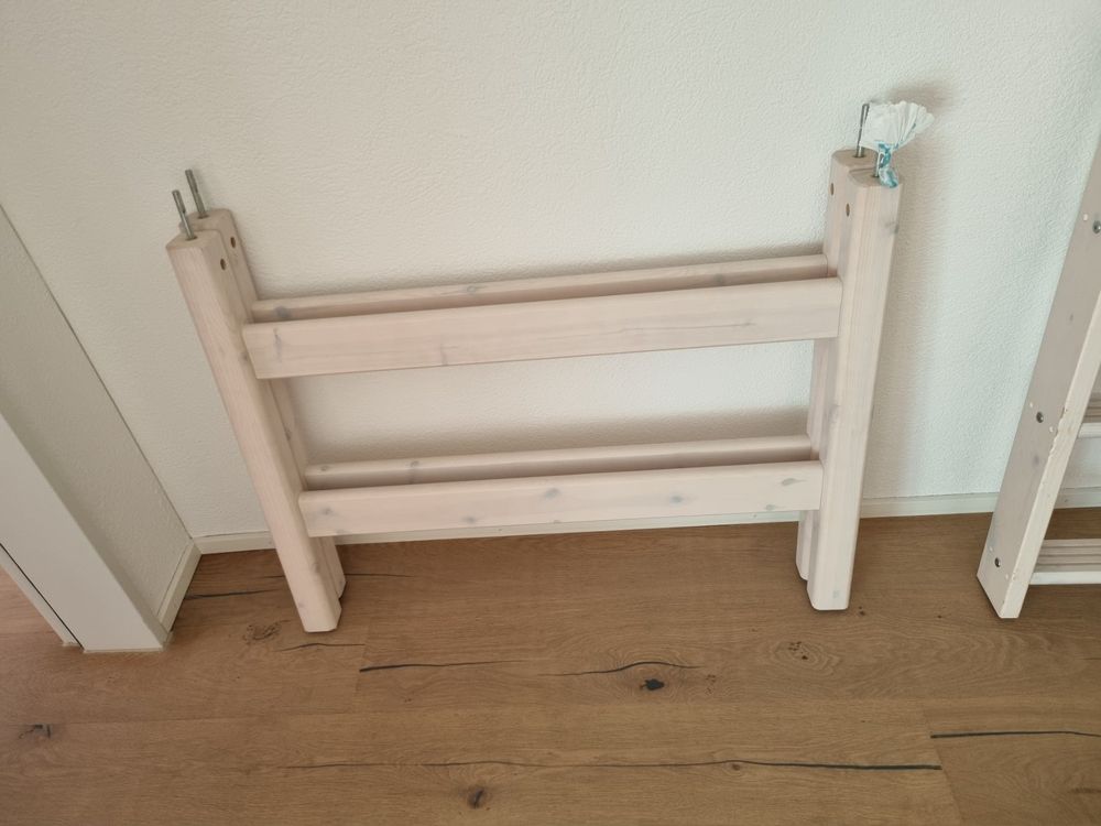 Erhöhung für Mittelhochbett, Flexa Classic White Wash (Gebraucht) in ...