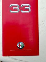 Farb/Polster- Muster für Alfa Romeo 33, von 1989, sehr schön