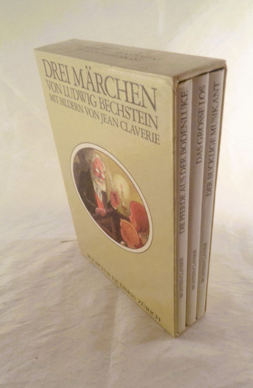 Libri: 3 Märchen von Ludwig Bechstein / 3 Bücher mit Schuber – Usato da Bellach venduto da JingleJerry 1