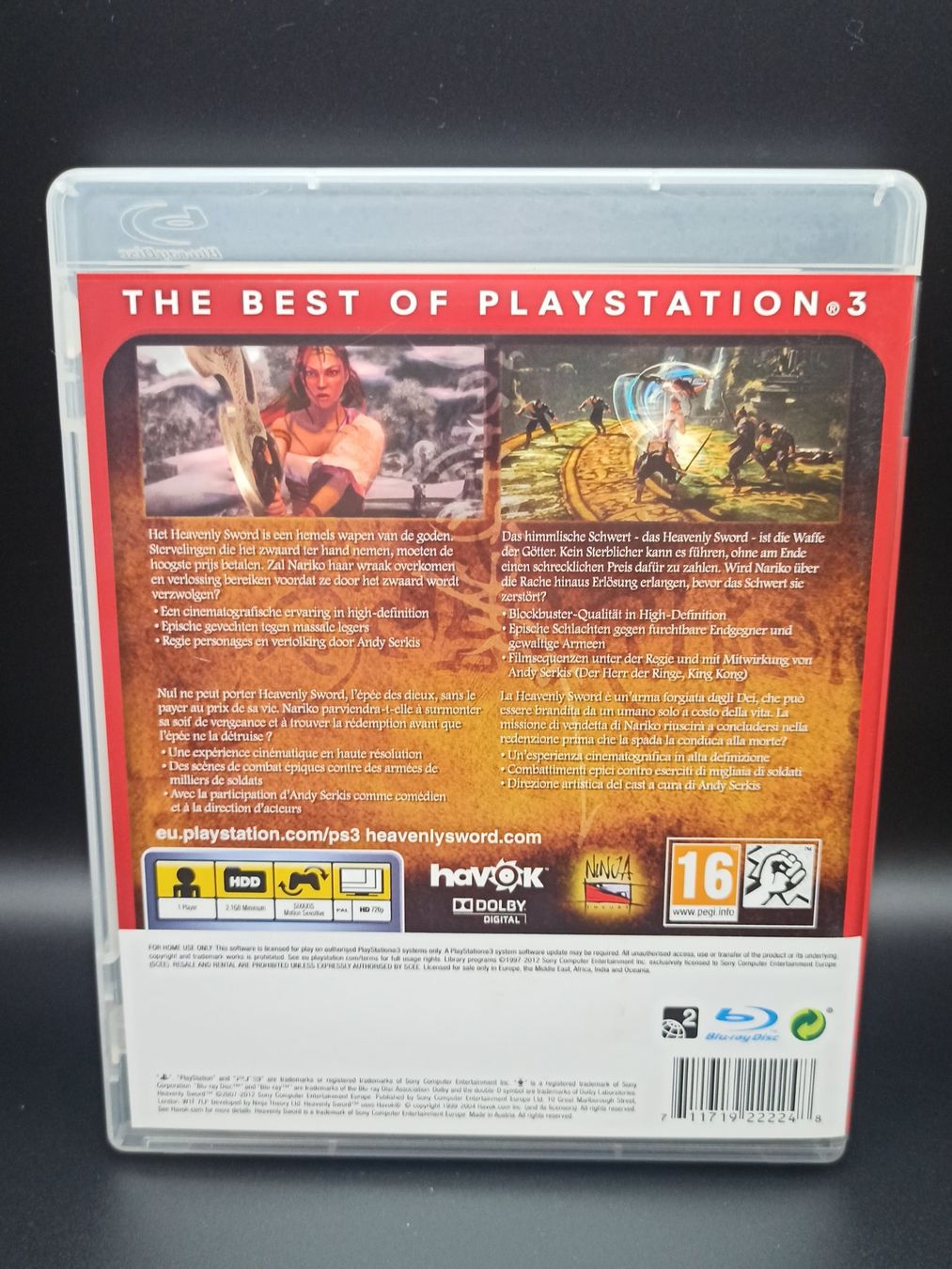 Spiele: Heavenly Sword [Essentials] PS3 – Gebraucht aus Oberweningen von mar_87mx 1