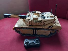 Militär Panzer von Klemmbaustein hersteller Qihui.