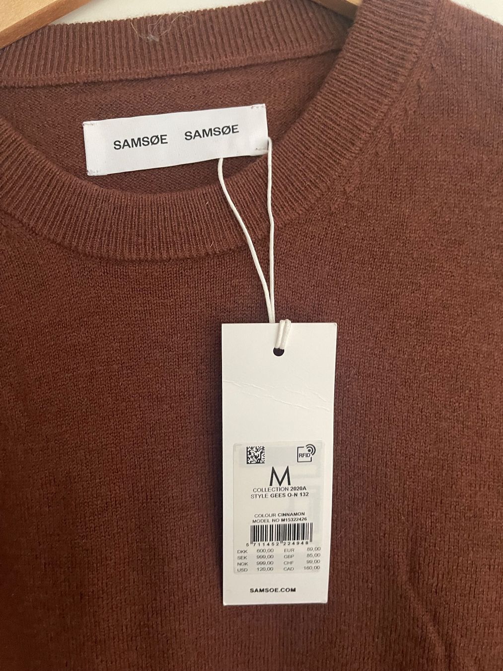 Samsøe Samsøe Maglioni & Felpe: Samsoe Samsoe Pulliver Strick braun neu Gr. M – Nuovo e nell'imballaggio originale da Nussbaumen AG venduto da HelenaDavid1910