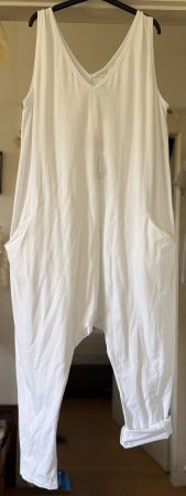 SAROUEL JUMPSUIT EN COTON! M