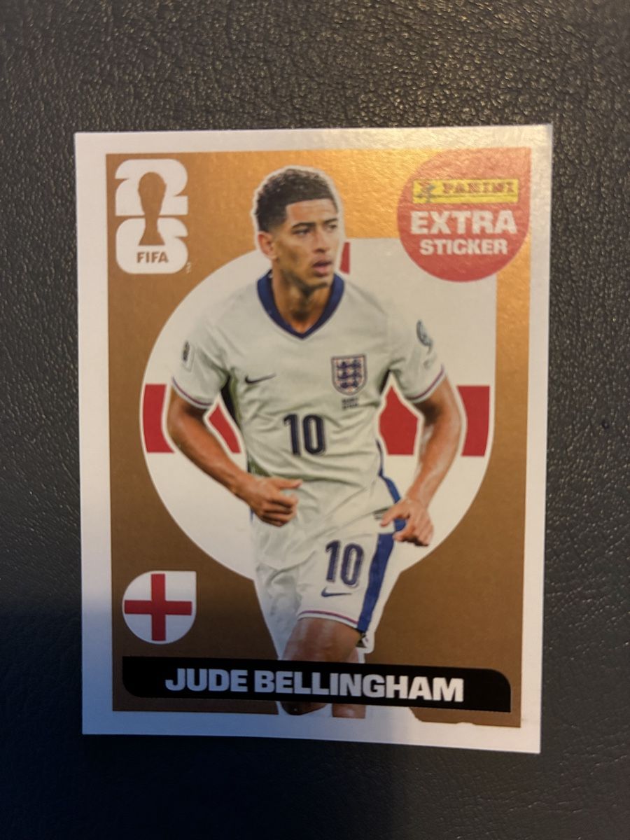Panini Carte collezionabili: Panini WM 2026 - Extra Sticker - Jude Bellingham – Nuovo (secondo la descrizione) da Wichtrach venduto da nata-85