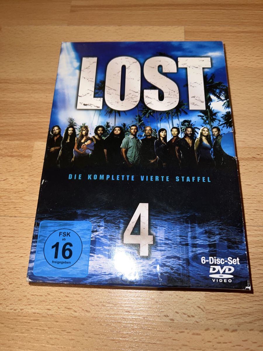 Alle DVDs: LOST Staffel 4 DVD 6-Disc-Set Deutsch – Gebraucht aus Basel von Barbieee