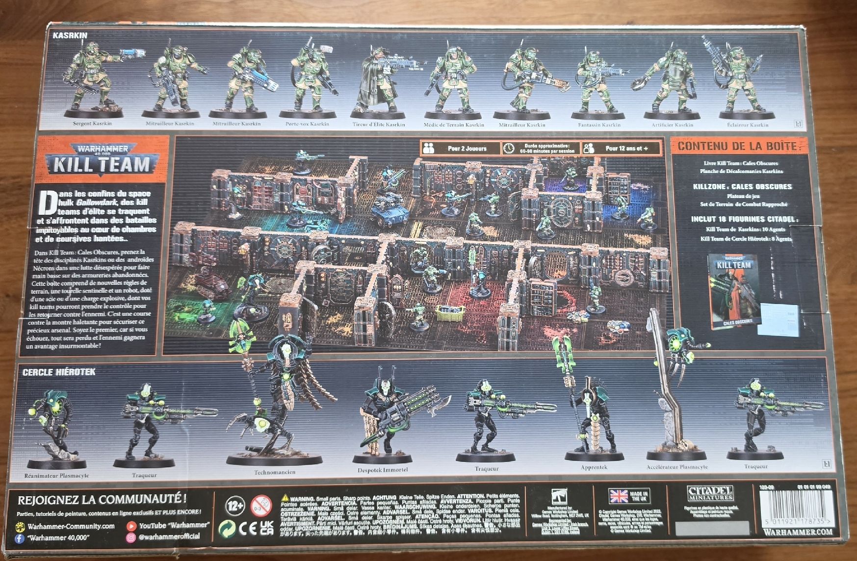 Giocattoli: Jeu Warhammer 40K Kill Team Cales Obscures boite neuve – Nuovo e nell'imballaggio originale da Grandson venduto da christophe078 1