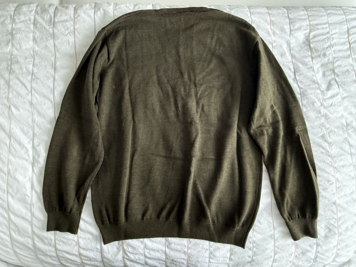 Lacoste Maglioni & Felpe: Lacoste Wollpullover Gr.4/M Olivgrün – Usato da Zollikon venduto da snowflake10- 1