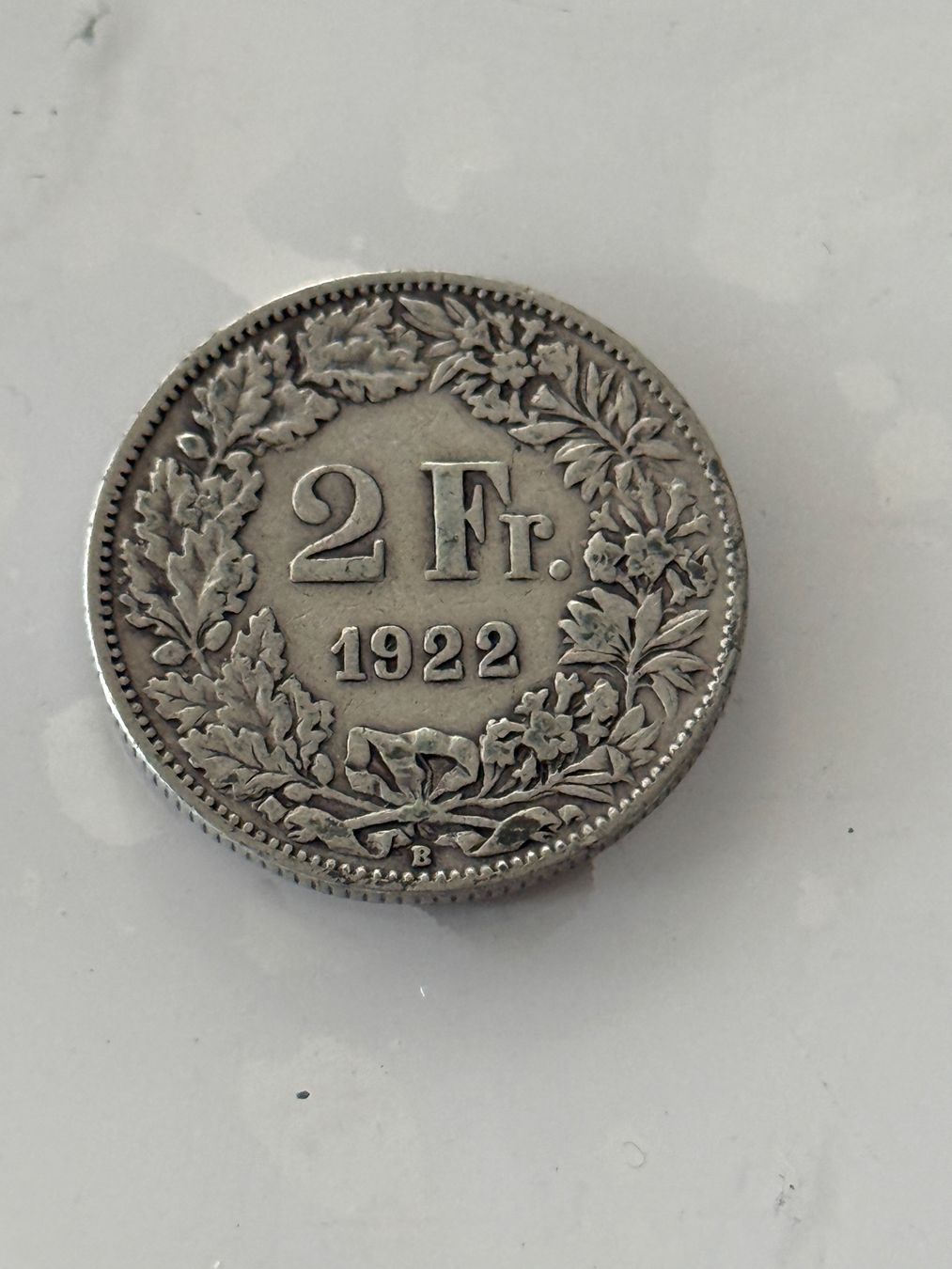 Alle Münzen: 2 Franken 1922  Rar – Gebraucht aus Wallisellen von SWISS_SILVER1