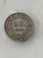 2 Franken 1922  Rar