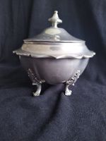 Sucrier vintage Cornish Pewter et étain de Cornouailles.