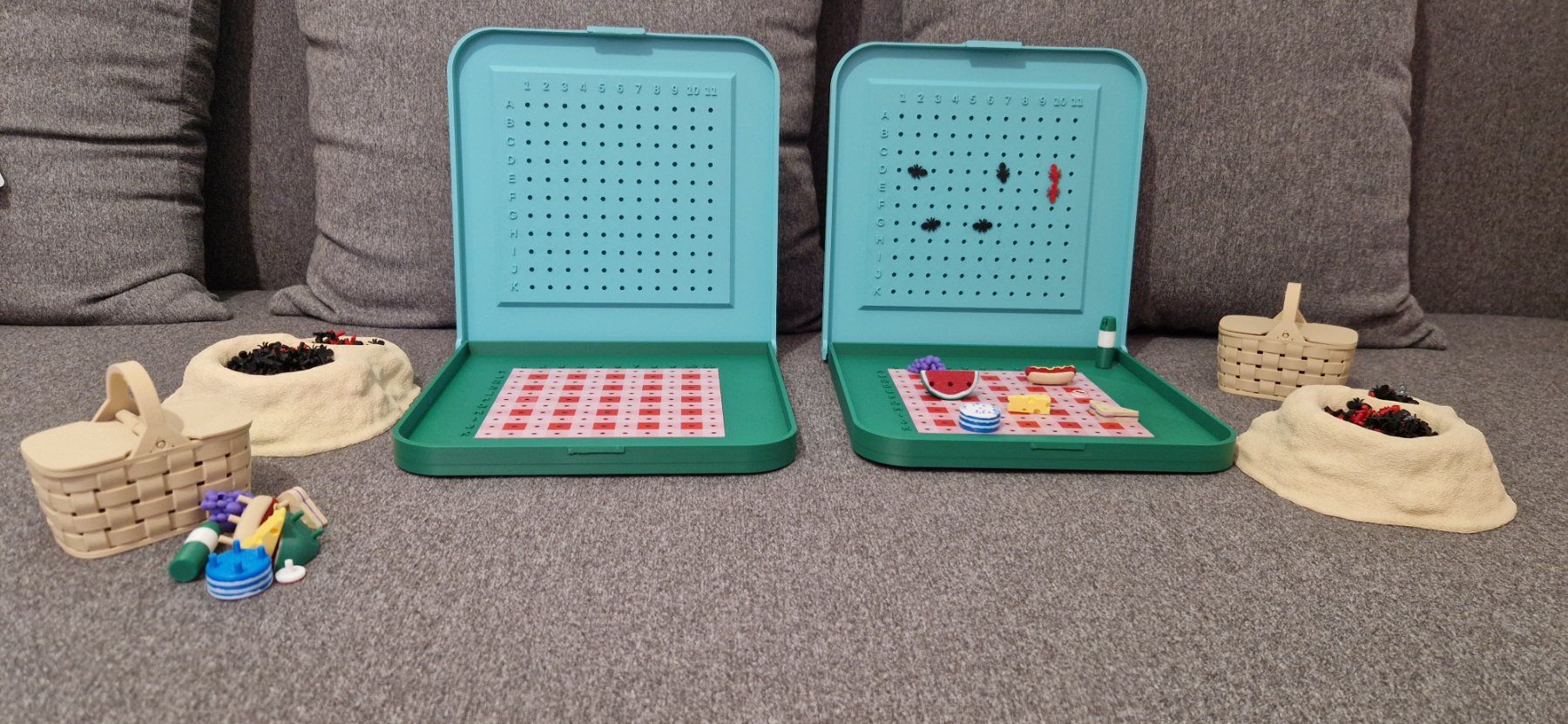 Giochi: Jeu de Bataille Navale thème Pique-nique – Nuovo (secondo la descrizione) da Fleurier venduto da Tortue26