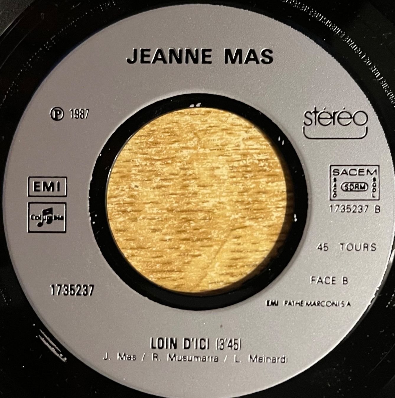 Schallplatten: JEANNE MAS - LA BÊTE LIBRE – Gebraucht aus Bussigny von vinyl-pas-cher 3
