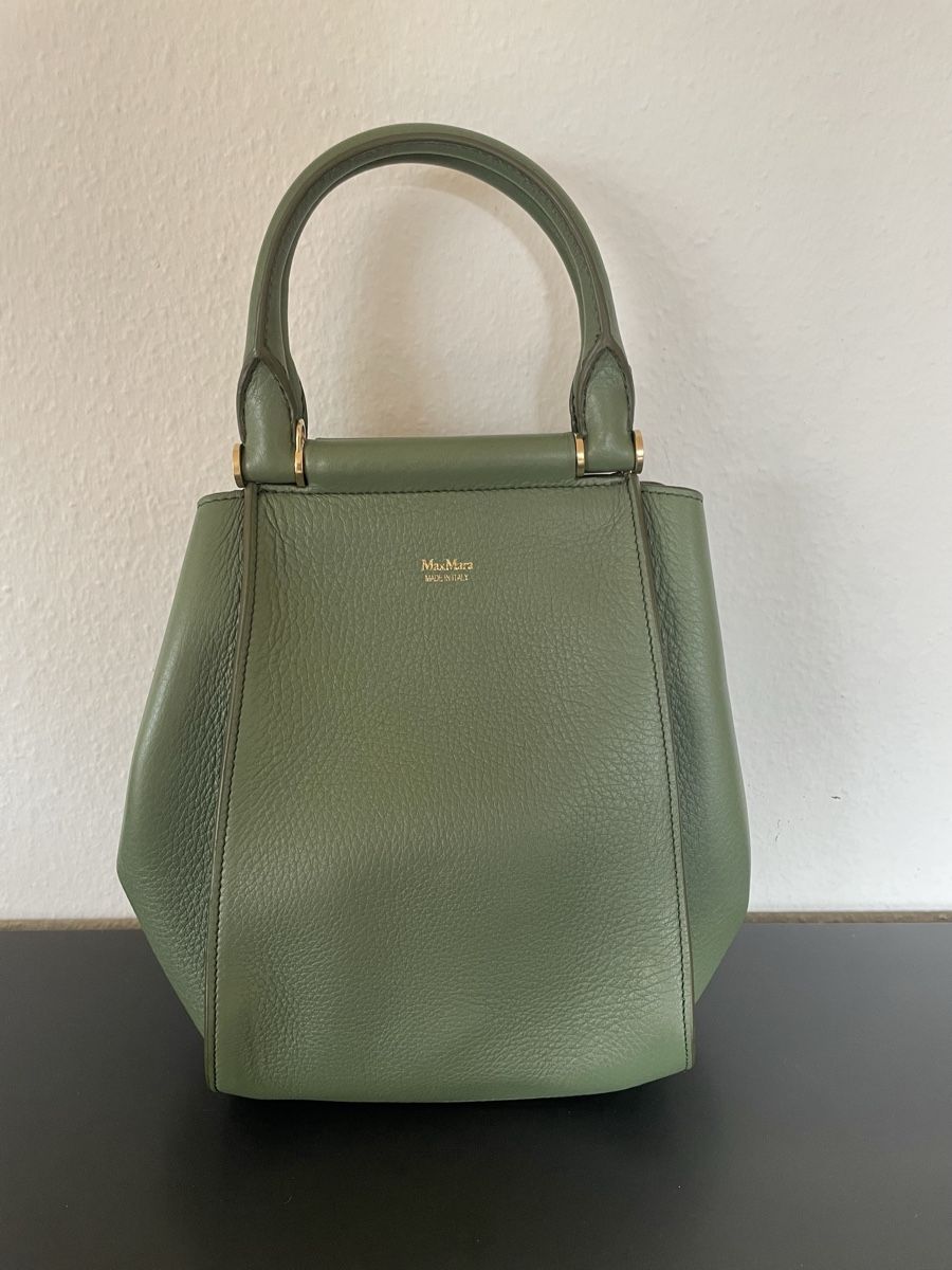 Max Mara Borse da donna: Max mara Anita Bag- green – Usato da zürich venduto da Ildiavolovesteprada 1