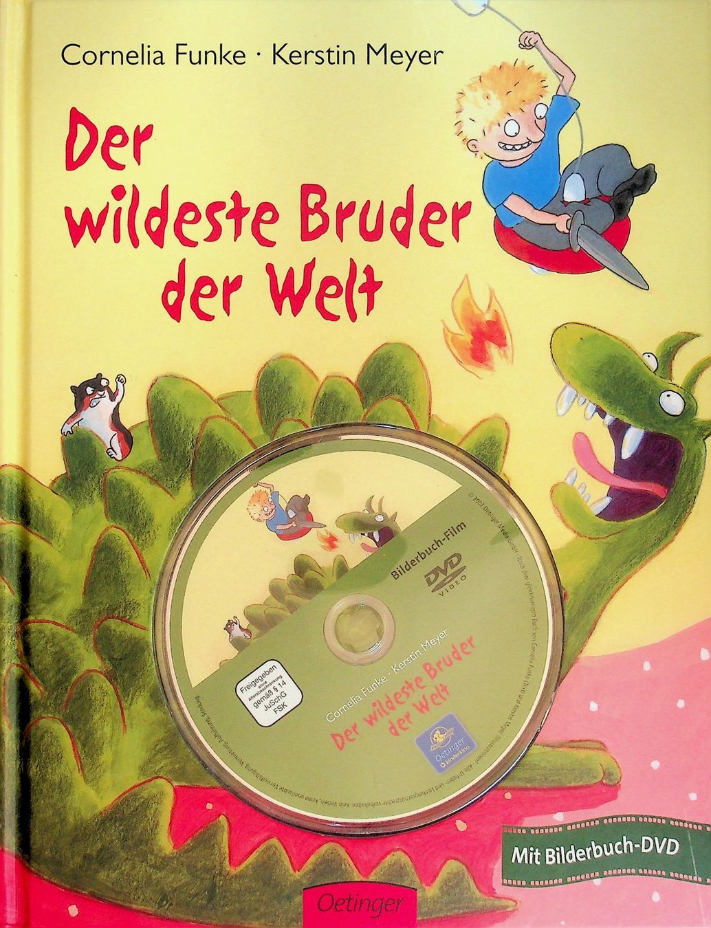 Bücher: C. Funke / K. Meyer Der wildeste Bruder der Welt mit DVD – Gebraucht aus Reitnau von Zaomir
