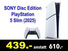 🔴 SONY PlayStation 5 Slim (2025) Disc Edition /428B