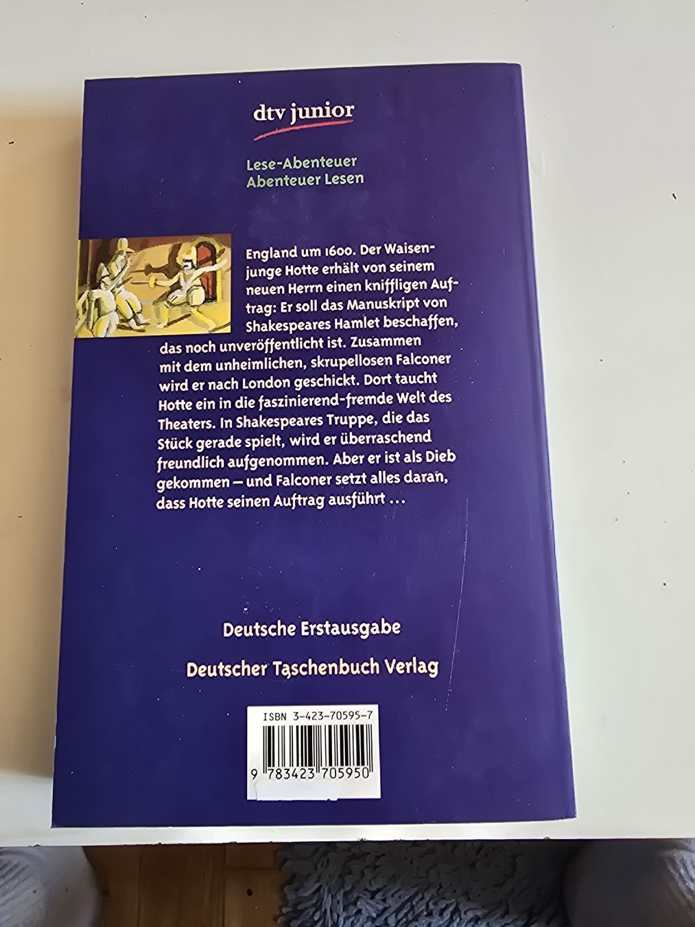 Bücher: Der Shakespeare-Dieb, dtv junior – Gebraucht aus Oberbüren von Elk2025 1