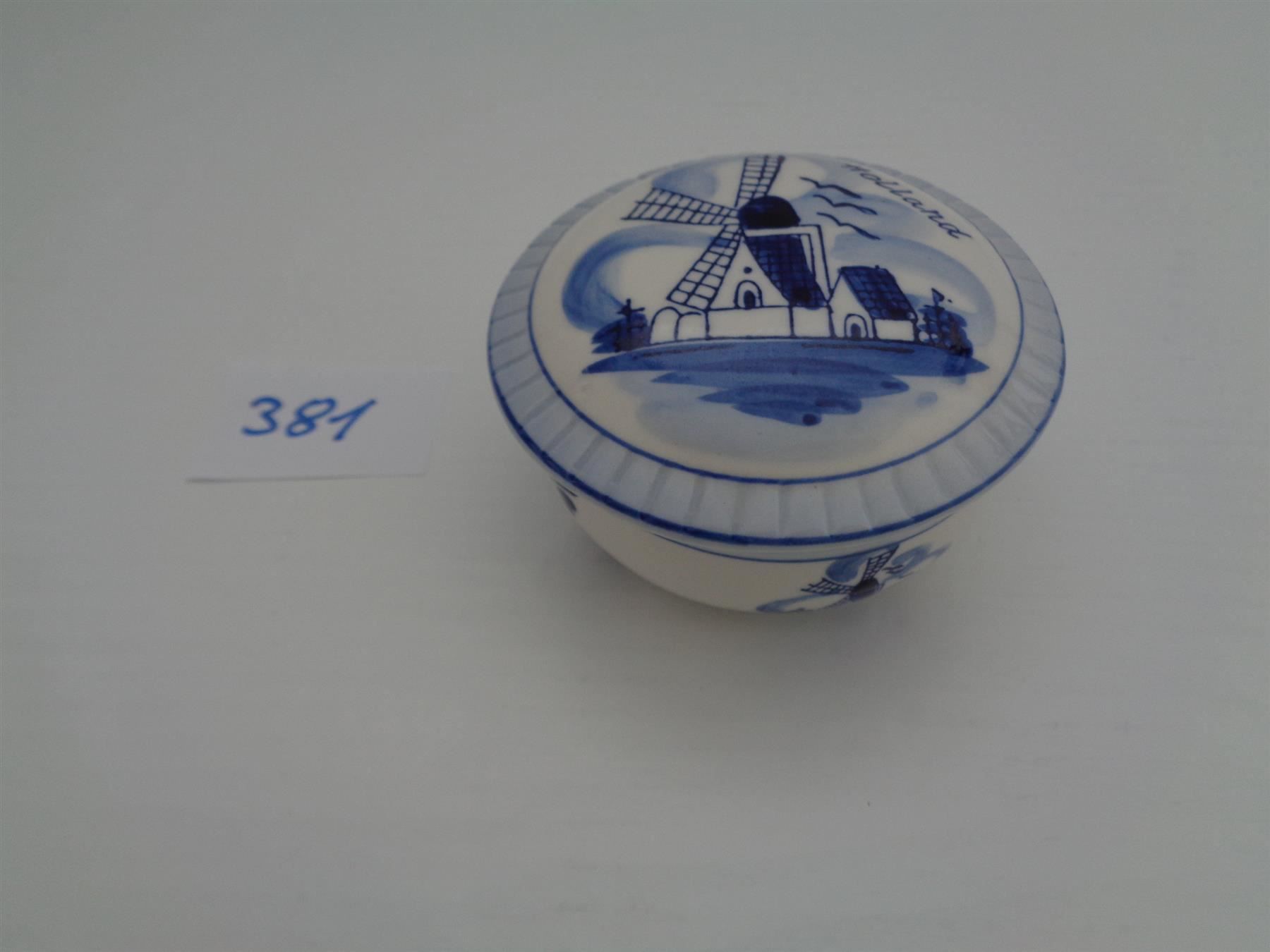 Sucriers: Delft Dose mit Deckel  - Holland – D'occasion à Chur par omonia