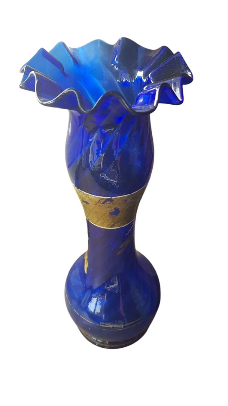 Vasi & Recipienti: Vase blaues Glas – Usato da Mörschwil venduto da wunderkiste44 2