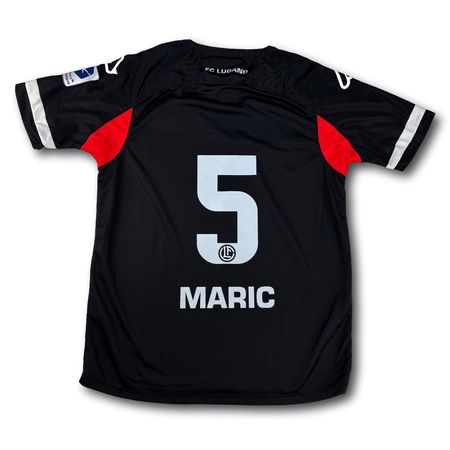 FC Lugano - 2021-22 - Matchworn - Heim - XL - Maric