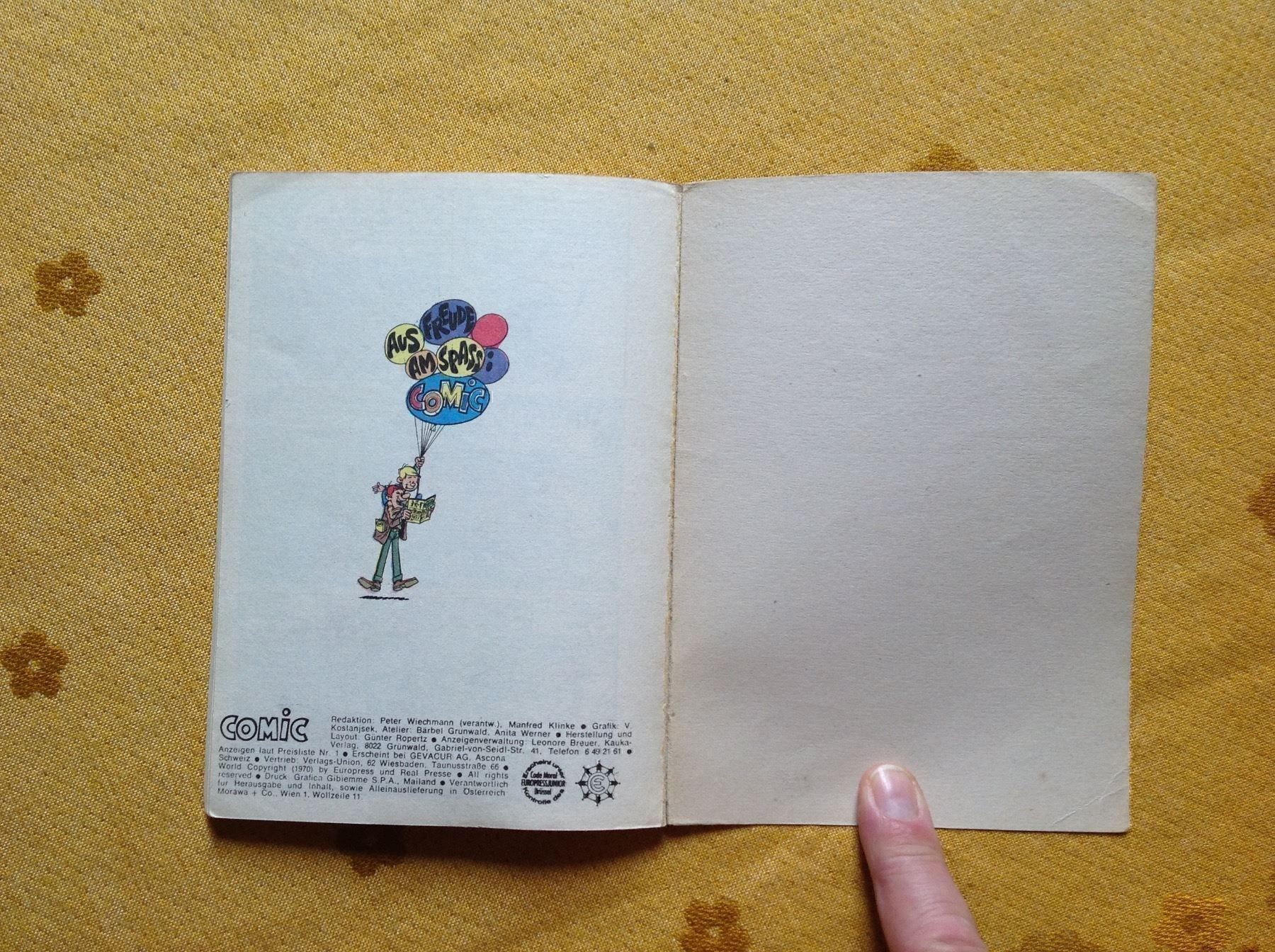 Fumetti: Das Bunte Taschenbuch Nr 7 – Usato da Endingen venduto da nathan05 8