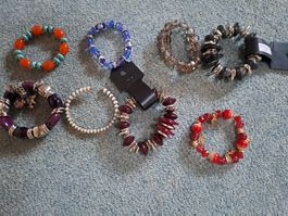 8 Armketteli,  Modeschmuck