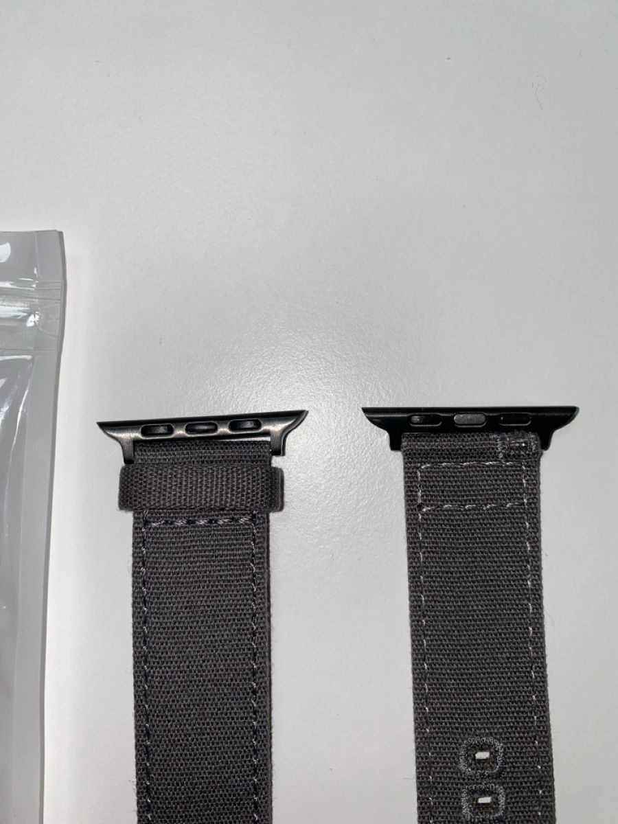 Bracciali & Braccialetti: Apple 45mm case / Original Barton Watch Bands / canvas grey – Nuovo e nell'imballaggio originale da Horgen venduto da thesilverarrow 2