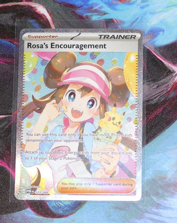 Pokémon Card – Rosa’s Encouragement 123/088 (POR) (Neu (gemäss ...