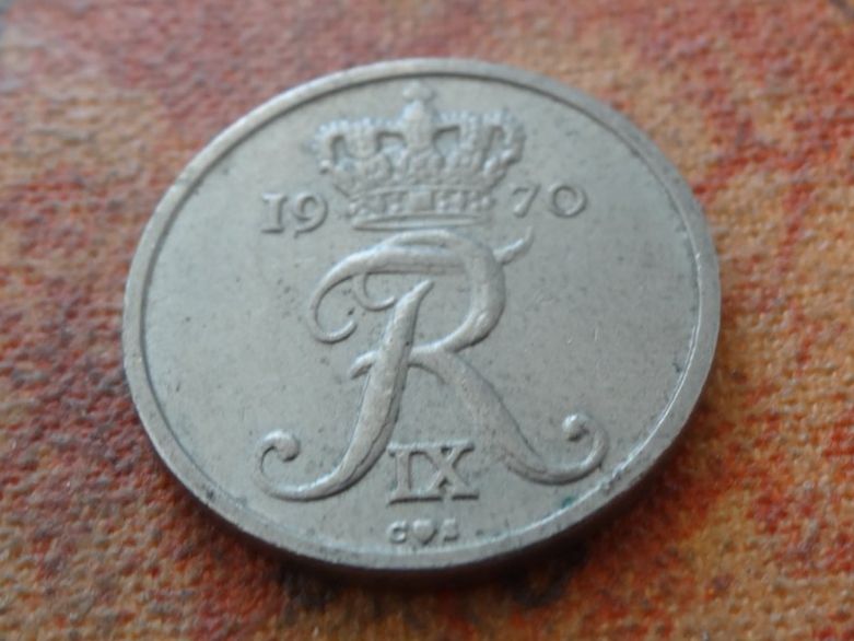 Toutes les monnaies: DANEMARK  10  Ore  1970 – D'occasion à Romanel-sur-Lausanne par Swift13