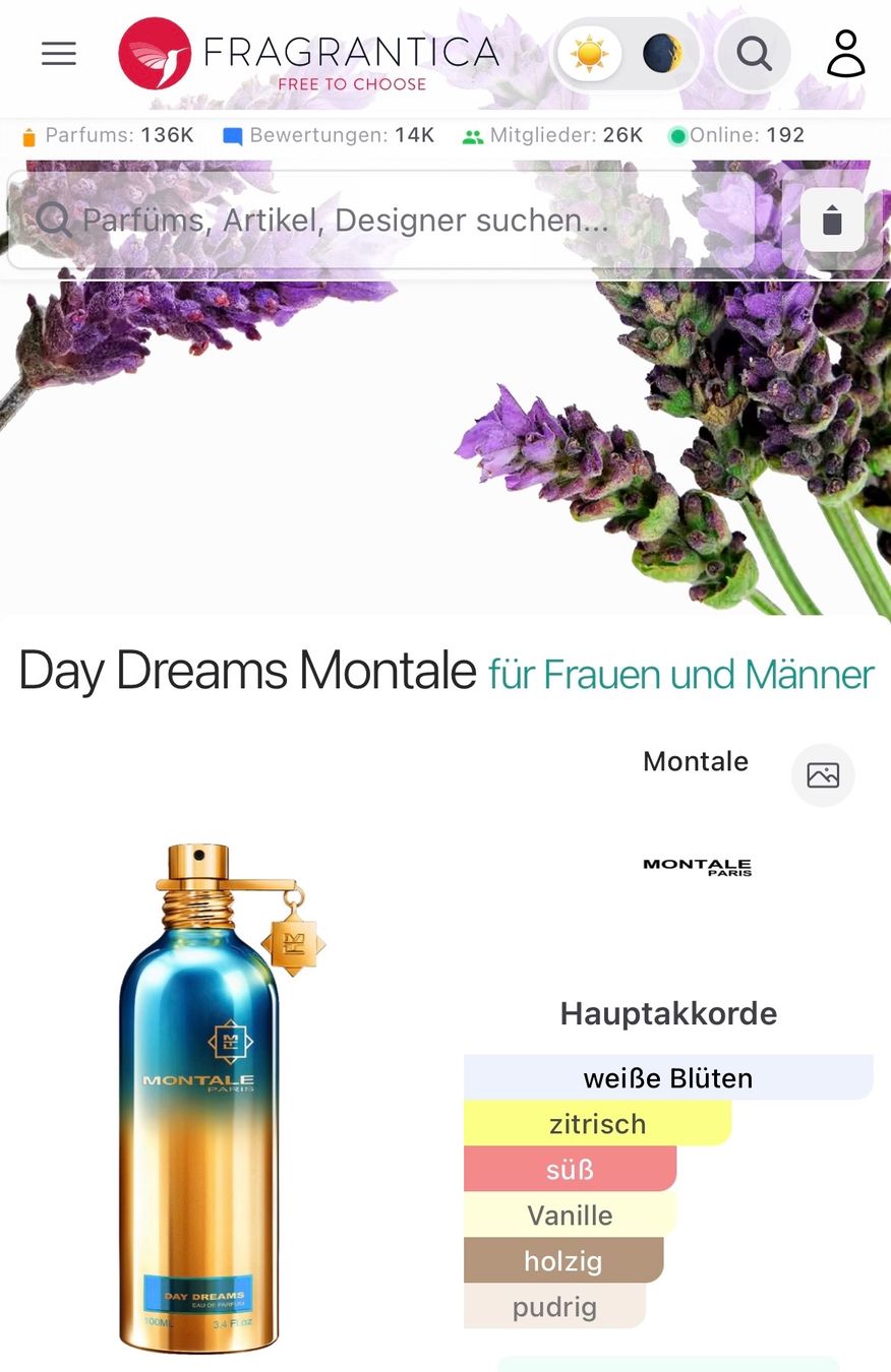 Montale Parfum & Eau de Toilette: Montale, Day Dreams - Eau de Parfum, 50ml – Gebraucht aus Luzern von eli_5xnv 2