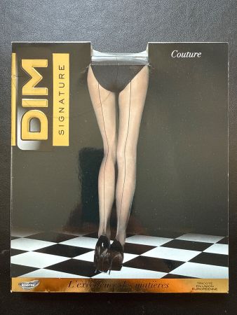 Sexy Strumpfhose Dim Couture Signature, Gr. 1, Schwarz