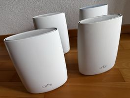 NETGEAR Orbi RBK50 Mesh WLAN Set RBR50v2 + 2xRBS50v2 + RBS50