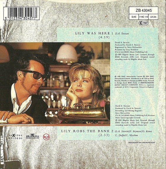 Dischi in vinile: Stewart David A./Candy Dulfer: Lily Was Here 7" – Usato da Steinhausen venduto da Vilivinili 1