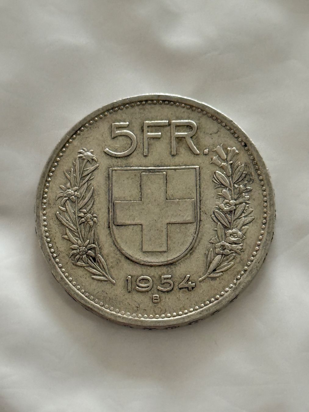 Tutti le monete: 5 Franken 1954  Silber – Usato da Wallisellen venduto da SWISS_SILVER1 1