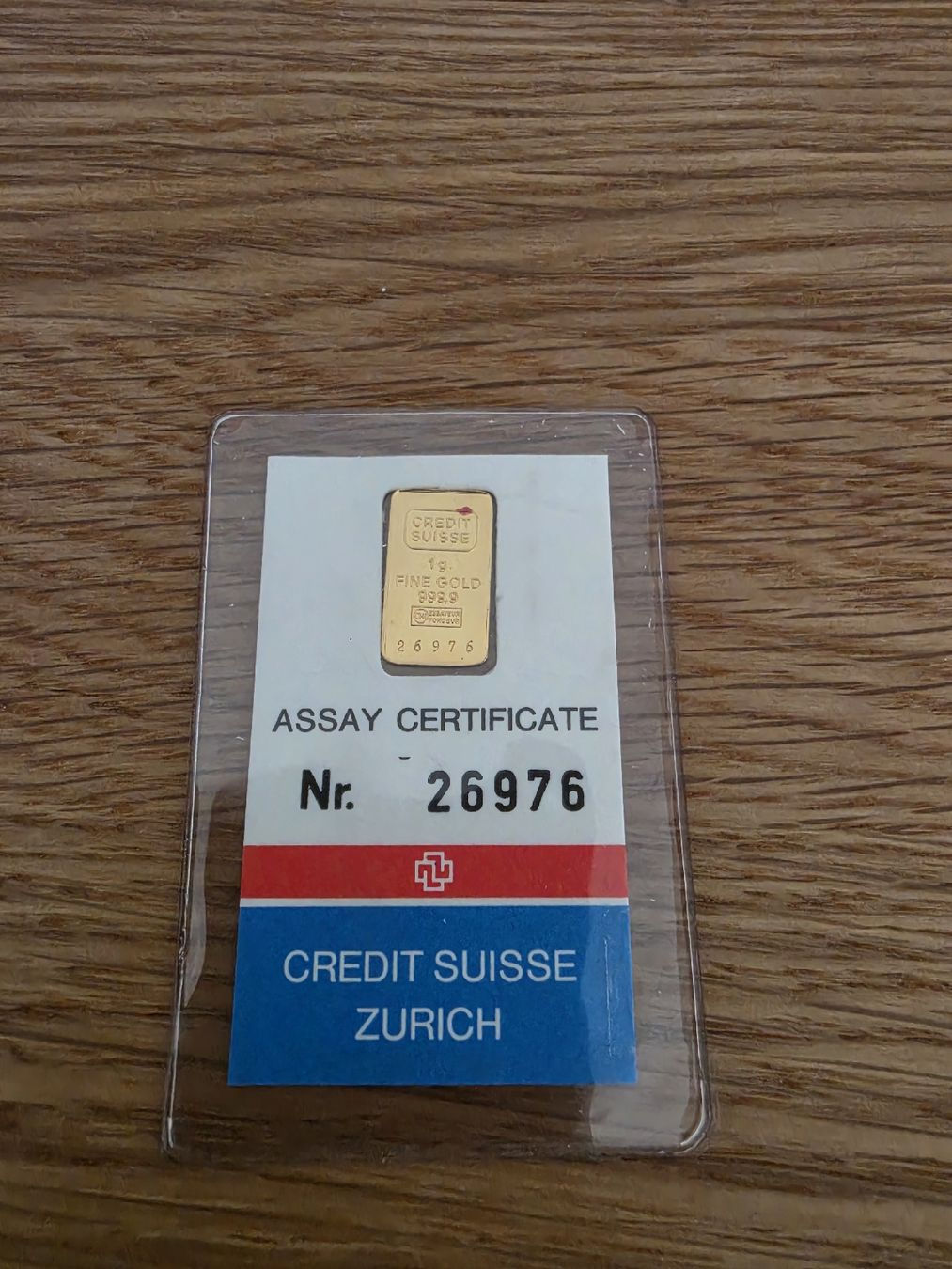 Métaux précieux: 1g Goldbarren – D'occasion à Sursee par YellowBlack