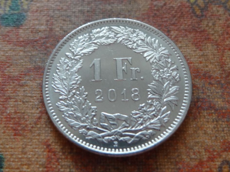 Toutes les monnaies: 1 Fr. 2018 – D'occasion à Romanel-sur-Lausanne par Swift13