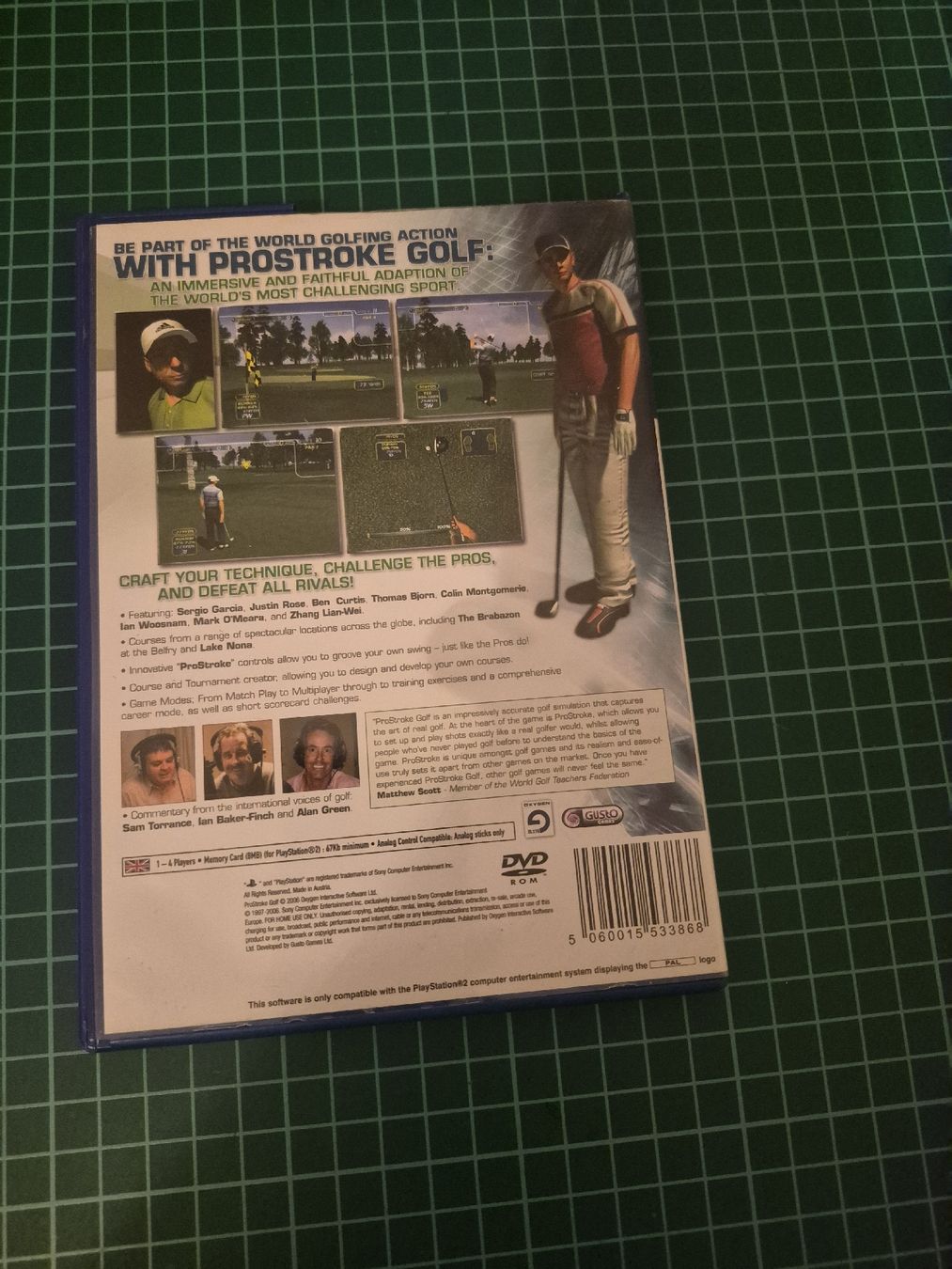 Sony Giochi: Prostroke Golf - World Tour 2007 PS2 Game - Great Shape – Usato da Meyrin venduto da Retro-GZ 2