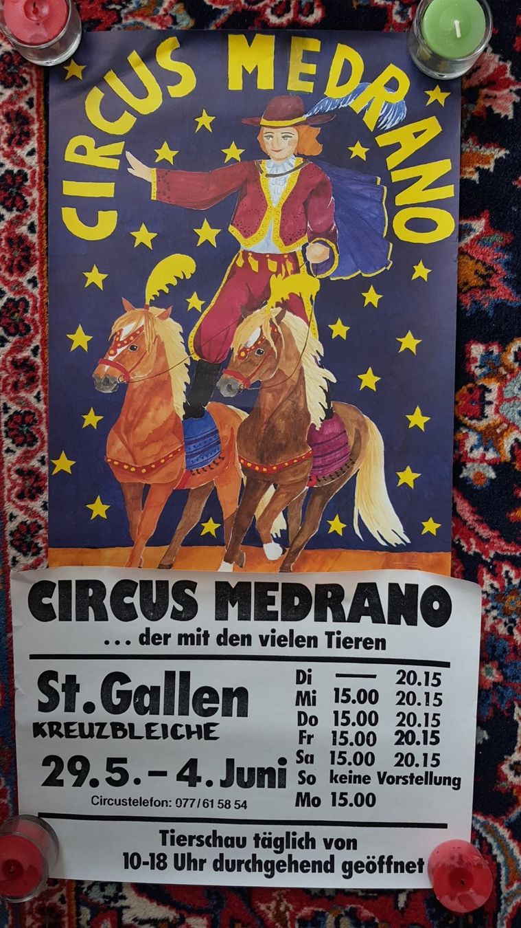 Foto & Immagini: Plakat Zirkus 1980er – Usato da Mörschwil venduto da antiksalon