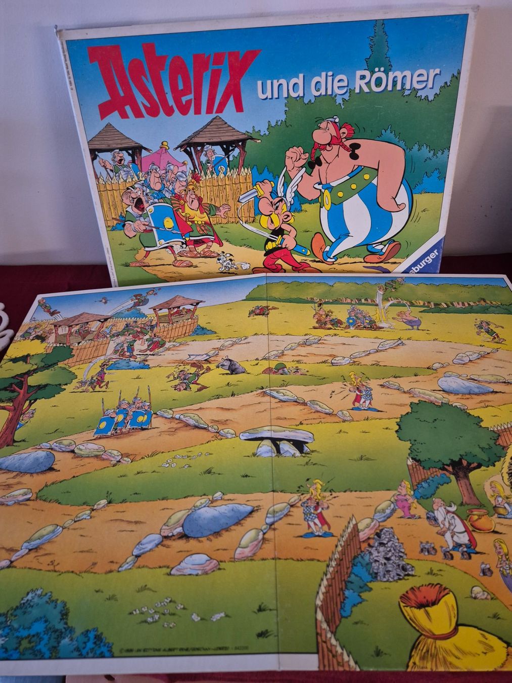 Ravensburger Giochi: Asterix und die Römer Spiel Ravensburger – Usato da Oberdiessbach venduto da Finland1977 2