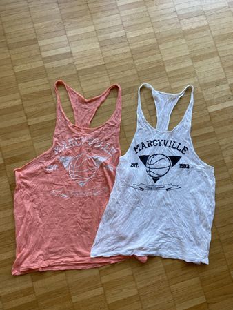 2er-Set Marcyville Tanktops - 2000s Vintage Original, S