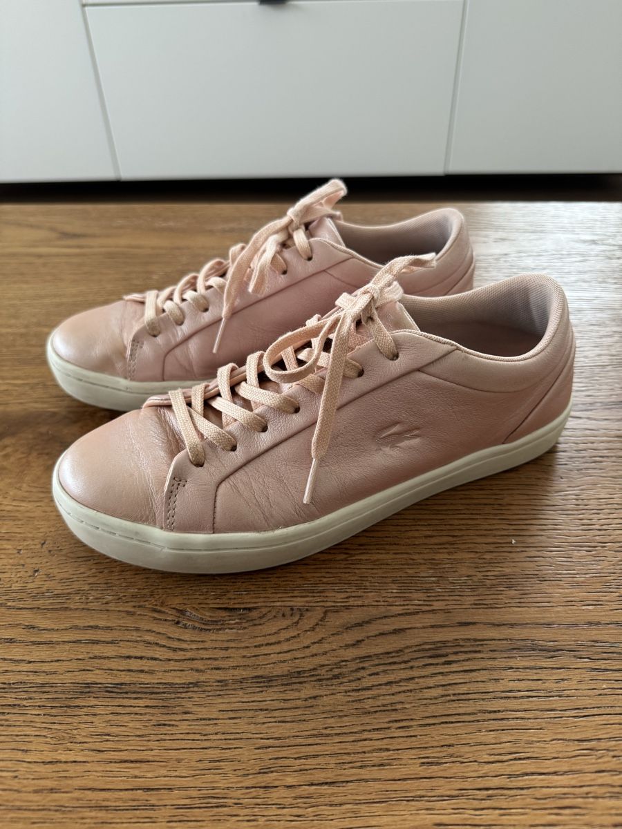 Lacoste Scarpe da donna: Lacoste Sneaker rosa Grösse 40.5 gebraucht – Usato da Küssnacht am Rigi venduto da Belli_12