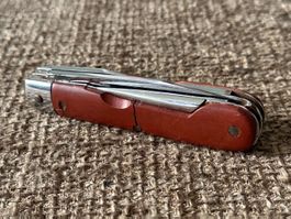 Altes Militärmesser WENGER verchromt RAR