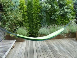 Silk Traveller Hängematte aus Fallschirmseide von Amazonas