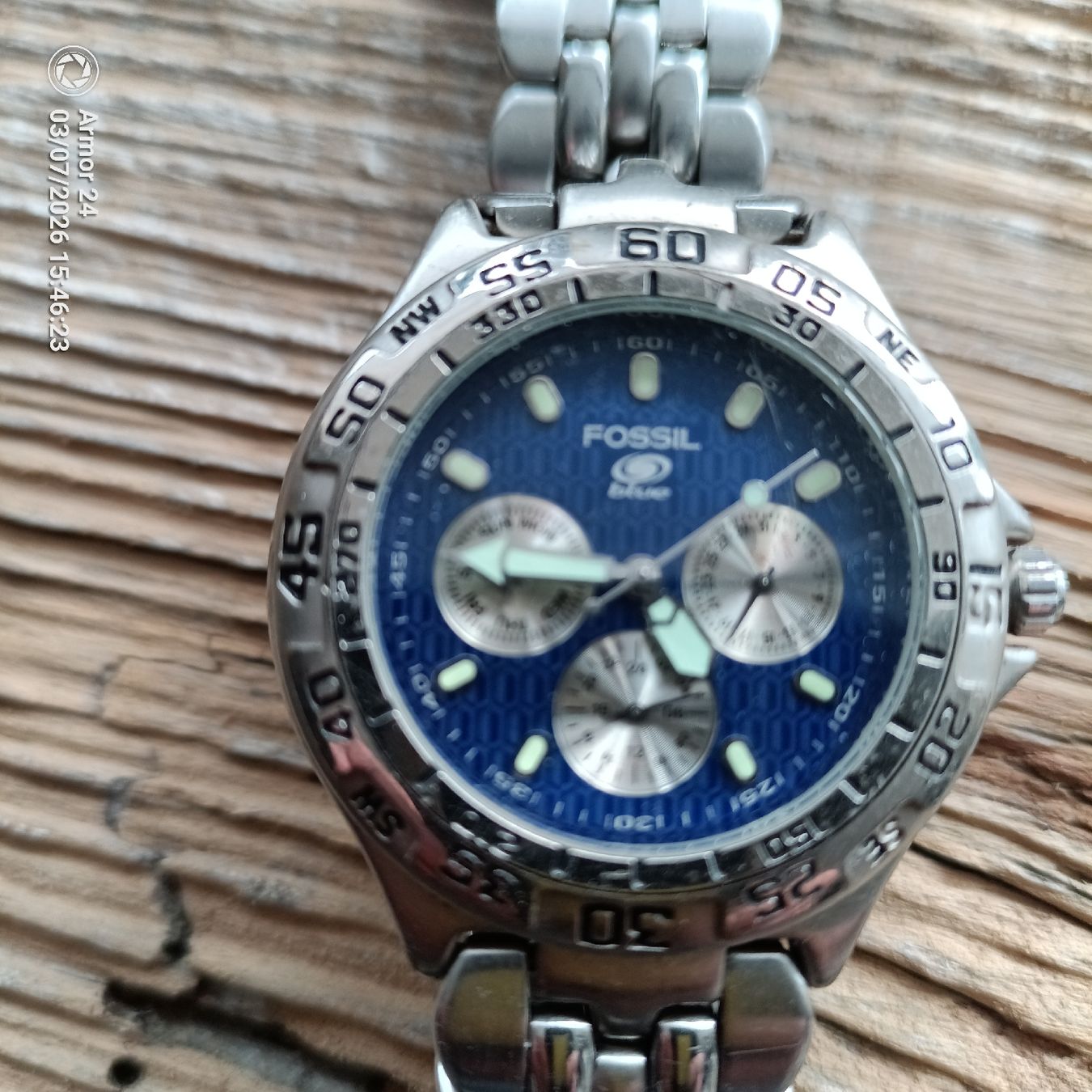 Fossil Orologi: Armbanduhr Fossil blue – Usato da Emmen venduto da Mocck 4
