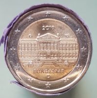 ALEMANIA - DEUTSCHLAND - 2 EURO 2019 (G), 70 JAHRE BUNDESRAT