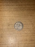 Seltener CH Silber 1/2 Franken Jahrgang 1910