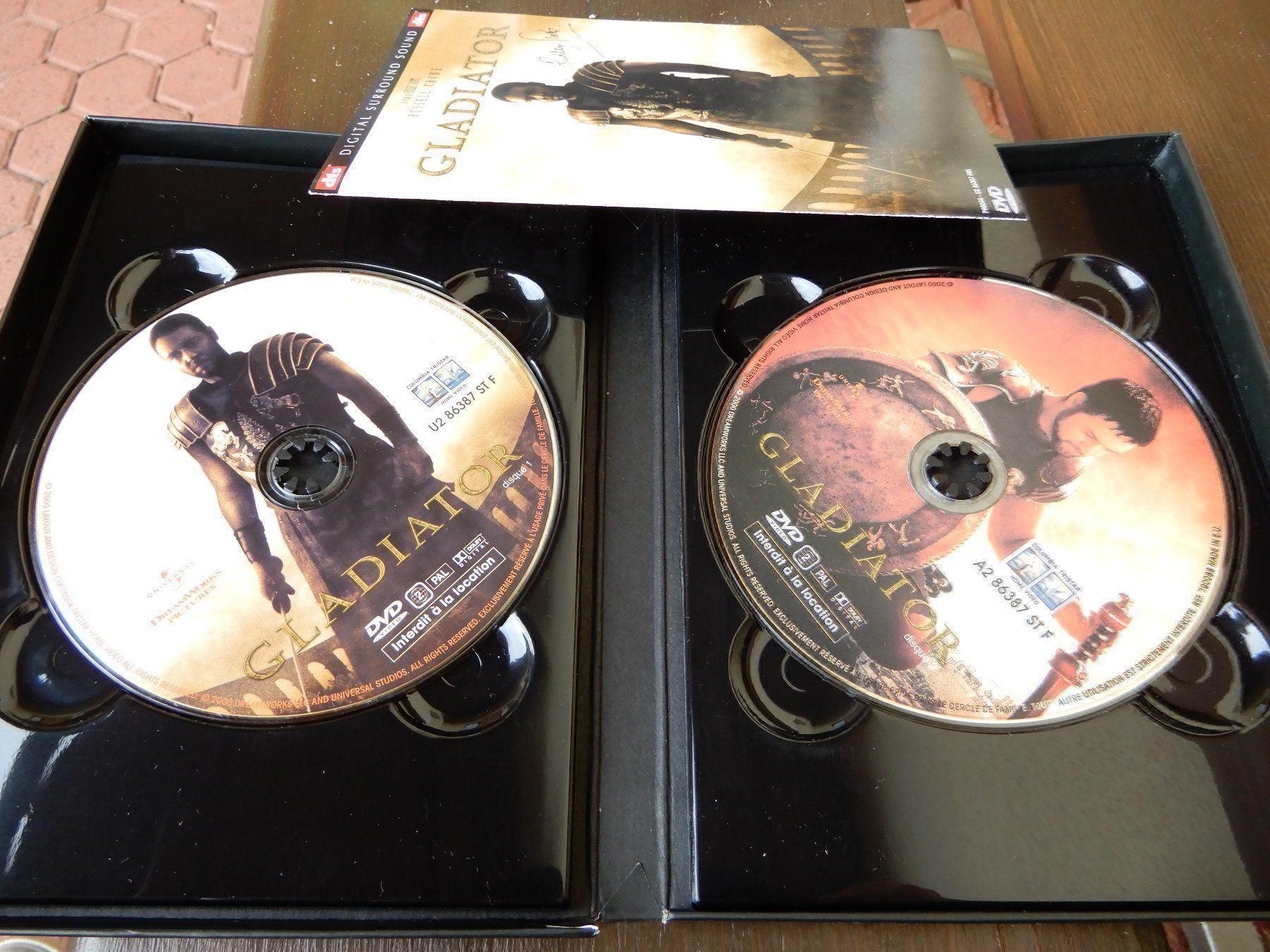 Tous les DVDs: Gladiator DVD DTS – D'occasion à Worben par MaKo3252 3