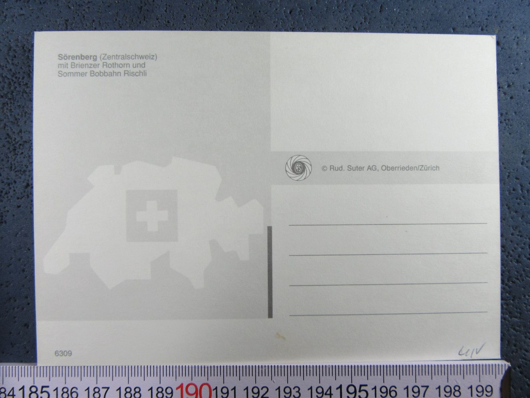 Cartes postales: SÖRENBERG LU AK BOBBAHN RISCHLI – D'occasion à Ettingen par Hausi4711 1
