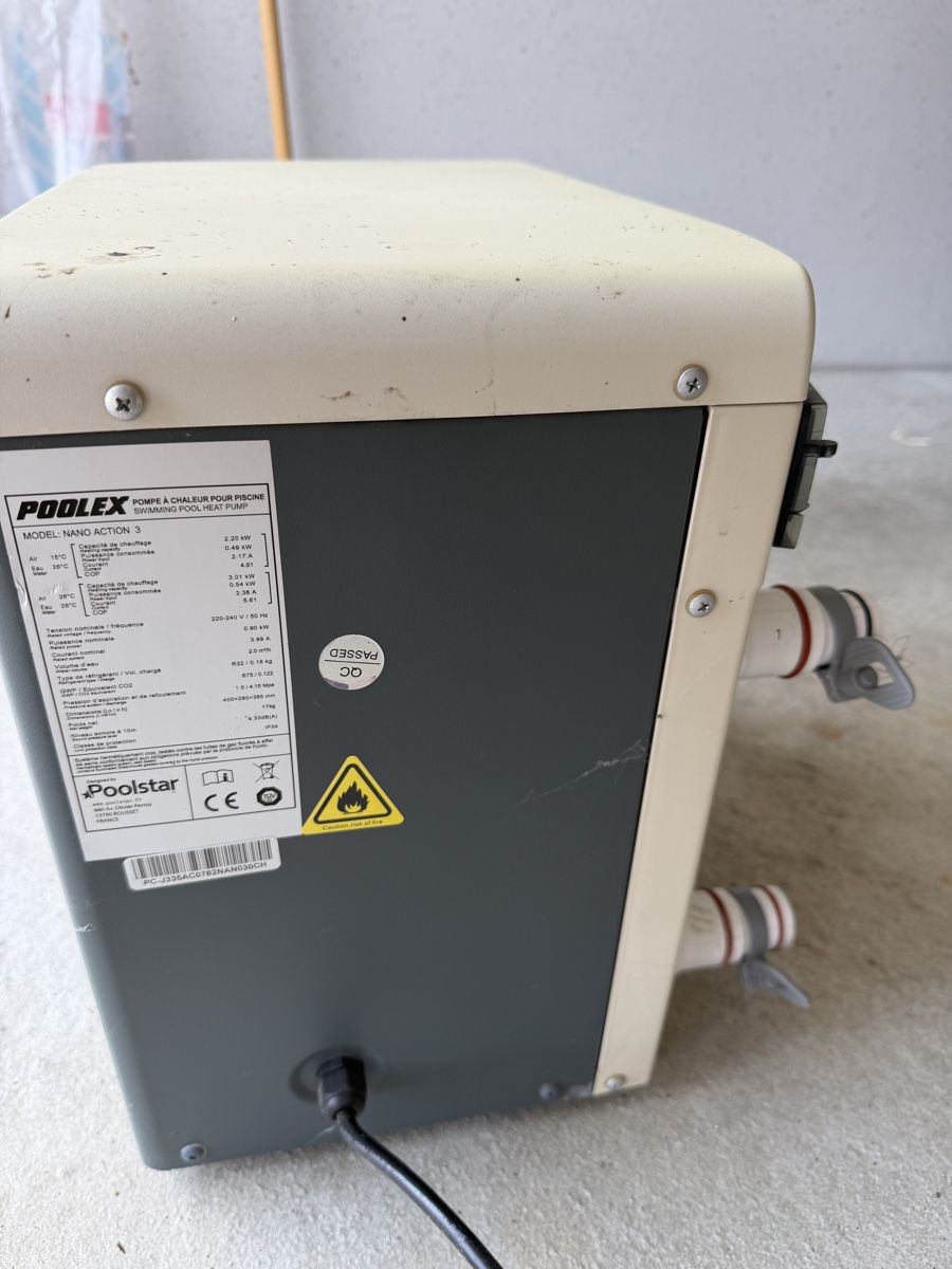 Radiatori: Poolstar Pool Wärmepumpe Nano Action 1 gebraucht – Usato da Kaisten venduto da Enjoy1976 2